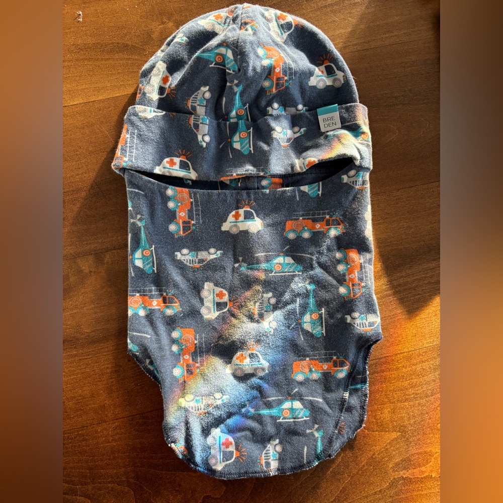 Blue and Orange Toddler Balaclava